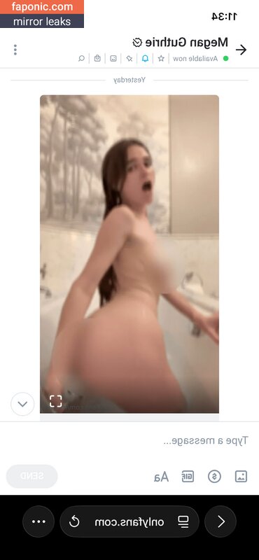Megan Guthrie, megnut, megnutt02 Nahé úniky OnlyFans Fotka #128