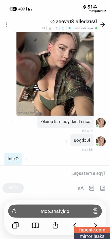 Darshelle, Darshelle Stevens, darshellestevens, https: Nahé úniky OnlyFans Fotka #137